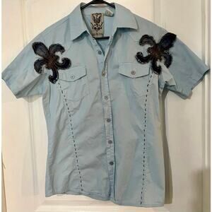 Yes Jeans Mens shirt size Medium